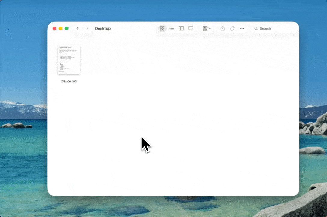 Mac Quick Look markdown preview. Kite renders formatted .md file when pressing spacebar in Finder